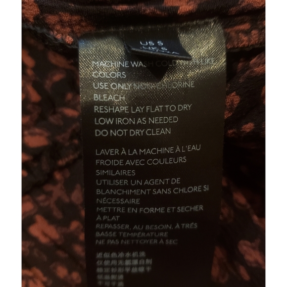 Anthropologie Blouse With Puff Arms Size S - Picture 7 of 9